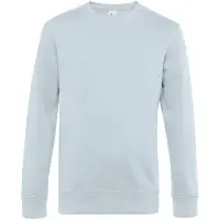Свитшот унисекс King, светло-голубой, размер M