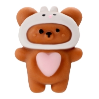 Сквиш антистресс мялка &laquo;Мишка&raquo;в шапочке