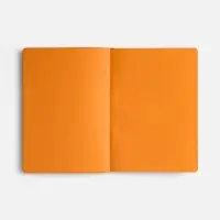 Ежедневник Doppio, недатированный, синий с оранжевым