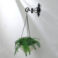 Кронштейн для кашпо кованый, 25 см, металл, чёрный Кронштейн для кашпо кованый, 25 см, металл, чёрный