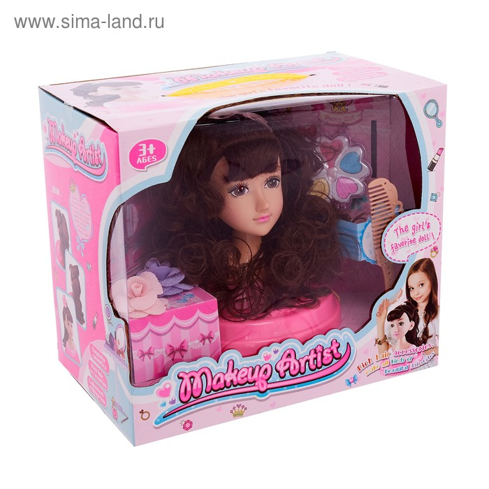 Кукла-манекен для создания причёсок &laquo;Стелла&raquo; с аксессуарами