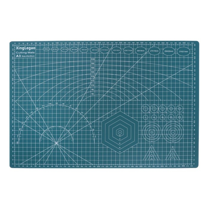 Коврик для рукоделия самовосстанавливающийся, двусторонний, 28 х 43 см