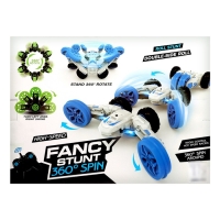 Машина радиоуправляемая &laquo;Перевертыш - Трансформер&raquo;, работает от аккумулятора, цвет зелёный