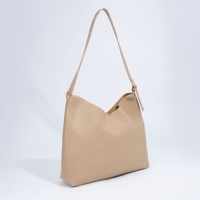 Сумка-мешок на магните, косметичка на молнии, цвет бежевый Сумка-мешок на магните, косметичка на молнии, цвет бежевый