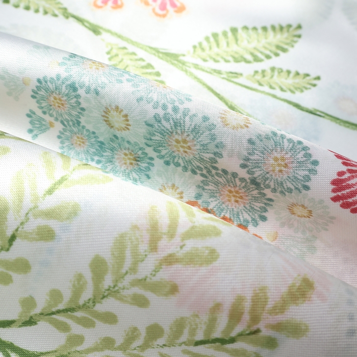 Скатерть Доляна "Летние цветы" 145х300 см, 100% п/э