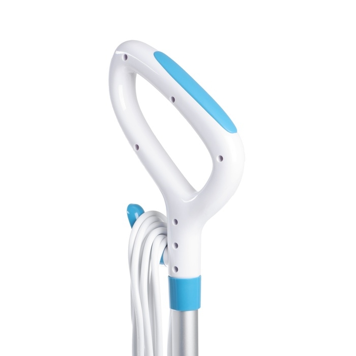 Паровая швабра Energy EN-643, 1400 Вт, 350 мл, шнур 5 м, бело-голубая Паровая швабра Energy EN-643, 1400 Вт, 350 мл, шнур 5 м, бело-голубая