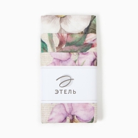 Набор полотенец Этель "Цветочное настроение" 45х70см - 3 шт, репс 167г/м2, хлопок