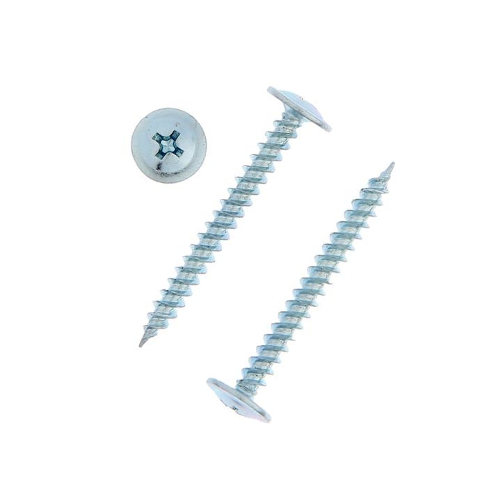 Саморезы Саморезы "ТУНДРА krep", с прессшайбой, остроконечные, 4.2x38 мм, оцинкованные, 200 шт