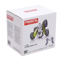 Машина-перевёртыш радиоуправляемая &laquo;Трюкач&raquo;, работает от аккумулятора, цвет зелёный