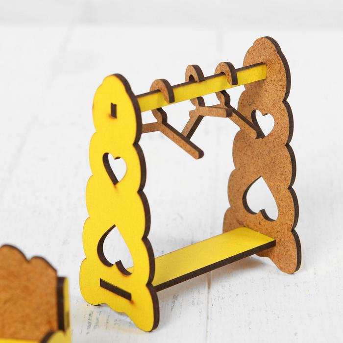 Набор деревянной мебели для кукол «Спальня» Набор деревянной мебели для кукол «Спальня»