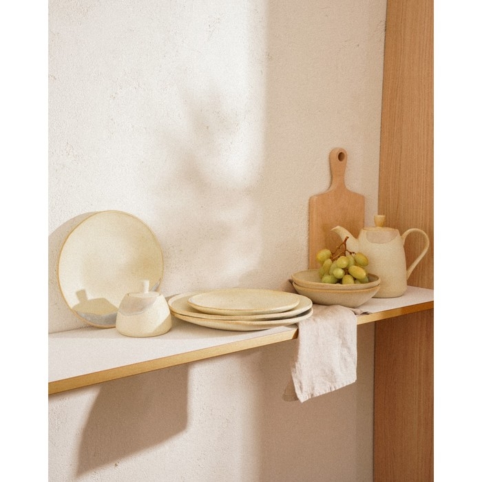 Чайник заварочный фарфоровый SL Home «Волны Сардинии», 1,3 л, 23×12,5×18,4 см, цвет бежевый Чайник заварочный фарфоровый SL Home «Волны Сардинии», 1,3 л, 23×12,5×18,4 см, цвет бежевый