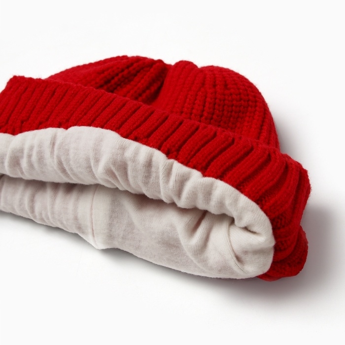 Шапка Крошка Я, р. 46-48см, 1-3 года, красный