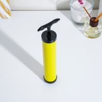 Насос для вакуумных пакетов, 23,5&times;4&times;4 см, цвет жёлтый