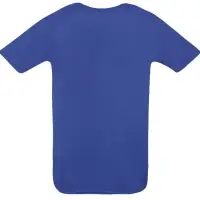 Футболка унисекс Sporty 140 ярко-синяя, размер XXs