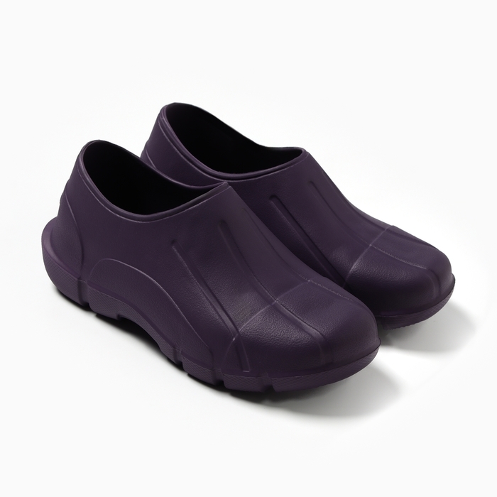 Галоши женские, фиолетовый МИКС, размер 37