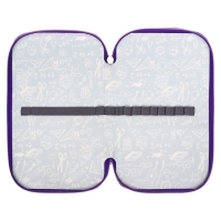 Пенал 3 секции, 125 х 205 х 55 мм, Calligrata 8П26/3 "Музыка" (с эффектом металлика) ,ламинированный картон Пенал 3 секции, 125 х 205 х 55 мм, Calligrata 8П26/3 "Музыка" (с эффектом металлика) ,ламинированный картон