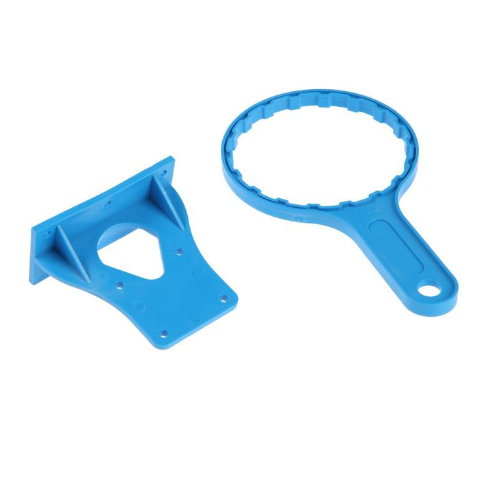 Корпус для фильтра ITA F20121-1/2, 21, 1/2", ключ и крепеж с воздушником, прозрачный