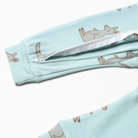 Комбинезон детский (3 шт.), цвет бежевый/зелёный/белый, рост 86 см