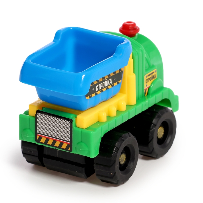 Набор машин «Весёлая стройка», инерционные, в наборе 4 шт., цвет МИКС Набор машин «Весёлая стройка», инерционные, в наборе 4 шт., цвет МИКС