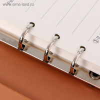 Органайзер на кольцах "Стиль" А5, 90 листов в линейку, на резинке, обложка ЛАЙТ, МИКС Органайзер на кольцах "Стиль" А5, 90 листов в линейку, на резинке, обложка ЛАЙТ, МИКС