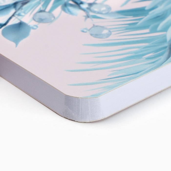 Новый год. Ежедневник мягкая обложка софт тач с 24*16,5 см, 80 листов &laquo;Зима подарит чудо&raquo;