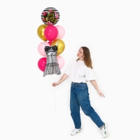 Набор шаров &laquo;Для неё&raquo;, латекс, фольга, 10 шт.