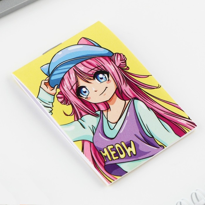 Подарочный набор блокнот и брелок «Аниме» Подарочный набор блокнот и брелок «Аниме»