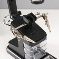 Лампа-лупа набор с увеличительным стеклом х2,5 х4,5 х25 LEDx2 от LR44 чёрный 18,5х11,5х23 см Лампа-лупа набор с увеличительным стеклом х2,5 х4,5 х25 LEDx2 от LR44 чёрный 18,5х11,5х23 см