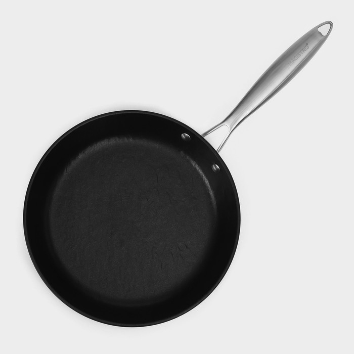 Набор сковород Magistro Rock Stone, 2 предмета: d=22 см, d=26 см, кухонные щипцы, антипригарное покрытие, индукция Набор сковород Magistro Rock Stone, 2 предмета: d=22 см, d=26 см, кухонные щипцы, антипригарное покрытие, индукция