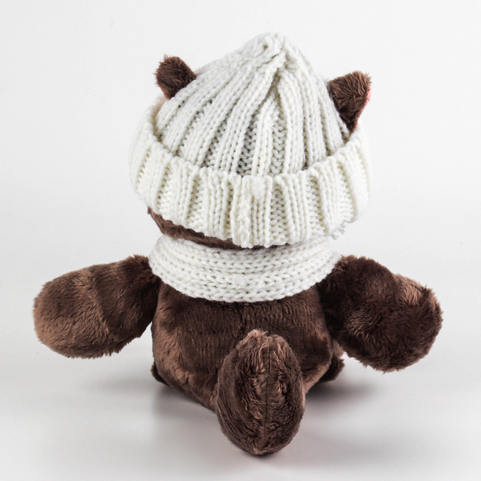 Новогодняя мягкая игрушка Снежинка Marta, кошечка, на новый год , 25 см.