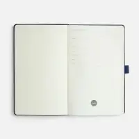 Ежедневник Lungo, недатированный, темно-синий