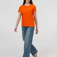 Футболка E190 женская красная, размер 3XL