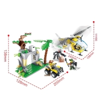 Конструктор Джунгли &laquo;Таинственная пещера&raquo;, 338 деталей