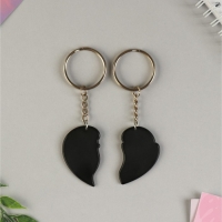 Брелок для ключей парный &laquo;Тому кого очень очень люблю&raquo;, акриловый, 13,3 х 8