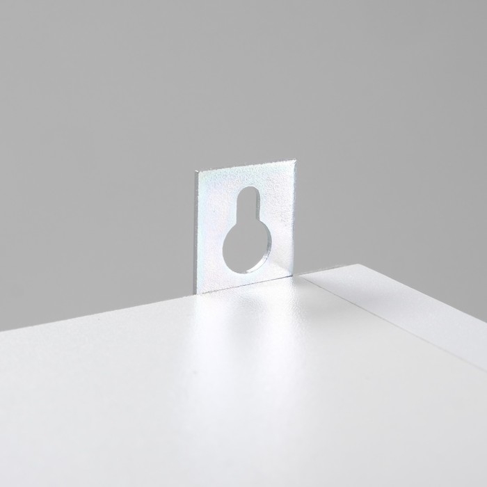 Шкаф навесной 400 Хельга, 400х300х720, Белый/Маренго софт МДФ