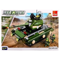 Конструктор Военные &laquo;Танк - разрушитель&raquo;, 563 детали