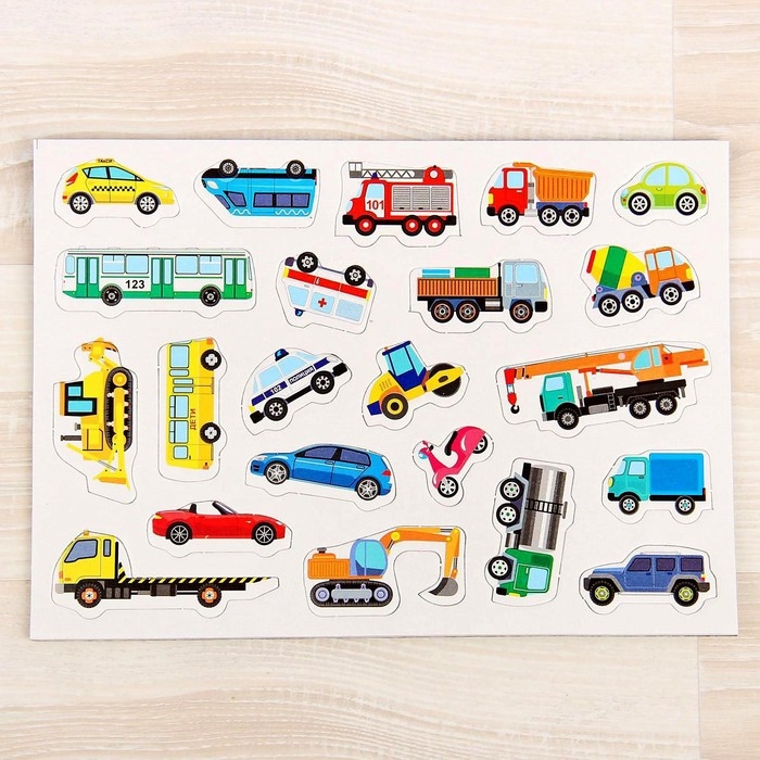 Магниты &laquo;Магнитные машинки&raquo;, серия &laquo;Магнитные истории&raquo;