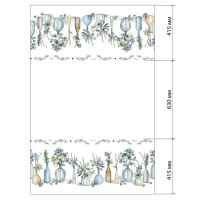 Скатерть "Этель" Flower mood 146х110см, 100% хл, репс 210 г/м2 Скатерть "Этель" Flower mood 146х110см, 100% хл, репс 210 г/м2