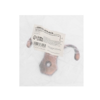 Крючок мебельный ТУНДРА TKD007, двухрожковый, медь Крючок мебельный ТУНДРА TKD007, двухрожковый, медь