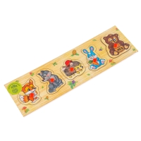 Рамка - вкладыш малая &laquo;Лесные жители&raquo;, 5 элементов