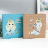 Фотоальбом на 120 фото 10х15 см "Маленькая модница" кожзам МИКС 26х23х3,8 см Фотоальбом на 120 фото 10х15 см "Маленькая модница" кожзам МИКС 26х23х3,8 см