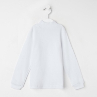 Школьная водолазка детская, цвет белый, рост 128 Школьная водолазка детская, цвет белый, рост 128