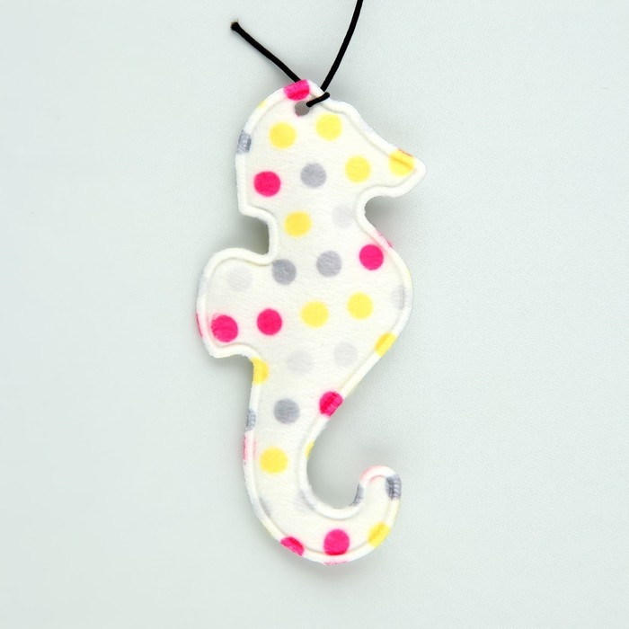 Дразнилка с игрушкой и шуршалкой &laquo;Морской конёк&raquo;, 8 см