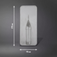 Гладилка ТУНДРА, пластиковая, прозрачная, 235 г, 270 х 115 мм Гладилка ТУНДРА, пластиковая, прозрачная, 235 г, 270 х 115 мм
