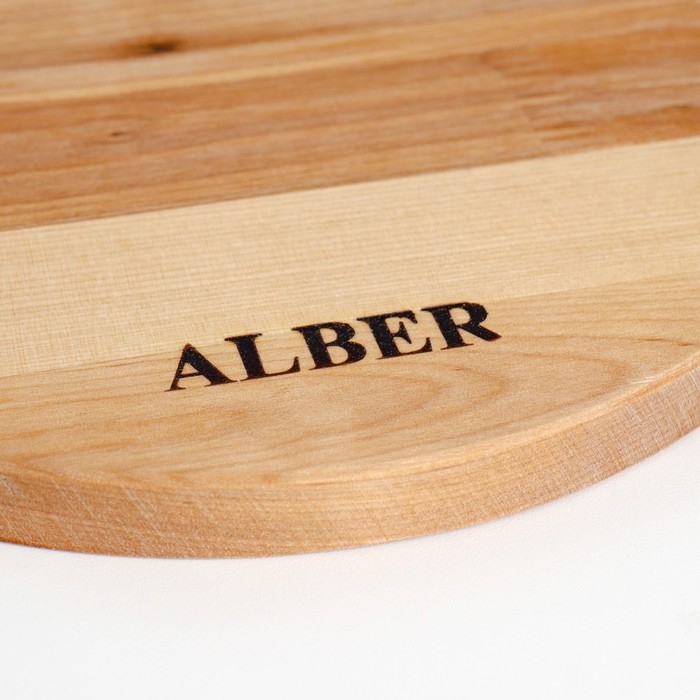 Доска разделочная и сервировочная Доска разделочная и сервировочная "Круг" малая (металлическая ручка) D=25