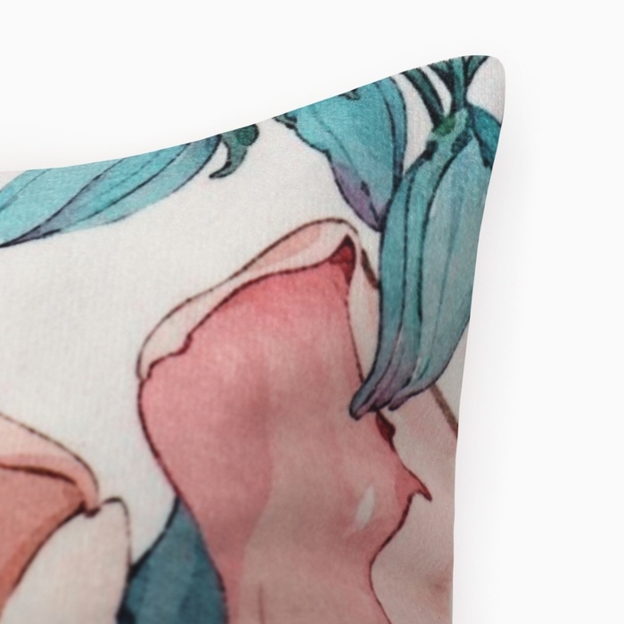 Чехол на подушку Этель Чехол на подушку Этель "Peony", 40*40 см, 100 п/э, велюр