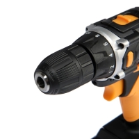 Дрель-шуруповерт DEKO DKCD20FU-Li, 20 В, 2х2 Ач, Li-lon, 42 Нм, 350/1350 об/мин + 63 пр. Дрель-шуруповерт DEKO DKCD20FU-Li, 20 В, 2х2 Ач, Li-lon, 42 Нм, 350/1350 об/мин + 63 пр.