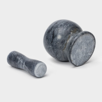 Ступка с толкушкой «Мрамор», из натурального камня Ступка с толкушкой «Мрамор», из натурального камня