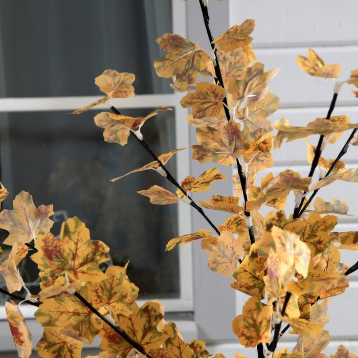 Светодиодное дерево «Клён осенний» 1.6 м, 160 LED, постоянное свечение, 220 В, свечение тёплое белое Светодиодное дерево «Клён осенний» 1.6 м, 160 LED, постоянное свечение, 220 В, свечение тёплое белое