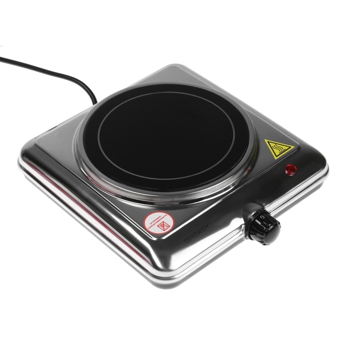 Плитка инфракрасная Energy EN-909, 1200 Вт, 1 конфорка, чёрная Плитка инфракрасная Energy EN-909, 1200 Вт, 1 конфорка, чёрная